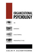 Organizational Psychology In, Cross-Cultural Perspective
