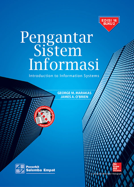 Pengantar Sistem Informasi  Introduction to Information System Buku 2 Edisi 16