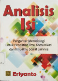 Analisis Isi : Pengantar Metodologi Untuk Penelitian Ilmu Komunikasi Dan Ilmu-Ilmu Sosial Lainnya