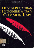 Hukum Perjanjian Indonesia Dan Common Law