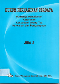 Hukum Perkawinan Perdata Jilid 2