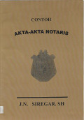 Contoh Akta-Akta Notaris