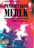 Pendaftaran Merek  Berdasarkan Undang-undang Nomor: 19 Tahun 1992