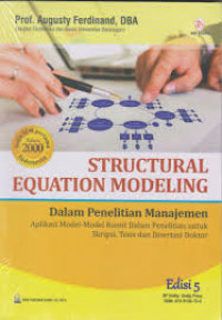 Structural Equation Modeling Dalam Penelitian Manajemen ed. 5