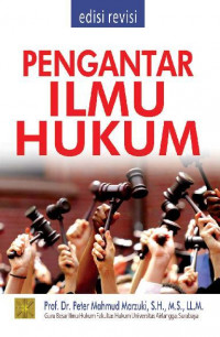 Pengantar Ilmu Hukum ed. Revisi