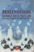 Pengembangan Sumber Daya Manusia : dari Konsepsi, Paradigma, dan Fungsi Sampai Aplikasi