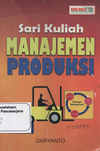 Sari Kuliah Manajemen Produksi