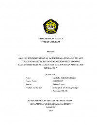 ANALISIS YURIDIS PENERAPAN SANKSI PIDANA TERHADAP PELAKU TINDAK PIDANA KORUPSI YANG DILAKUKAN OLEH PEGAWAI BADAN USAHA MILIK NEGARA (STUDI KASUS PUTUSAN NOMOR: 2605 K/Pid.Sus/2017)