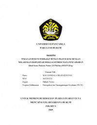 TINJAUAN HUKUM TERHADAP HUMAN TRAFFICKING DENGAN MELAKUKAN EKSPLOITASI SEBAGAI SUMBER MATA PENCAHARIAN (STUDI KASUS PUTUSAN NO. 225/PID.SUS/2018/PN.KWG).