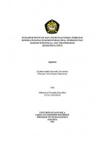 PENGARUH MOTIVASI DAN LINGKUNGAN KERJA TERHADAP KINERJA PEGAWAI DI KEMENTERIAN DESA, PEMBANGUNAN DAERAH TERTINGGAL, DAN TRANSMIGRASI
(KEMENDESA PDTT)