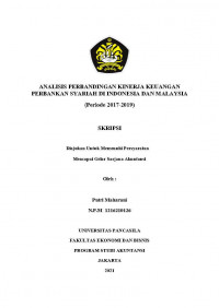 ANALISIS PERBANDINGAN KINERJA KEUANGAN PERBANKAN SYARIAH DI INDONESIA DAN MALAYSIA (PERIODE 2017-2019)