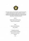 PENGARUH CURRENT RATIO (CR), DEBT TO EQUITY RATIO (DER), EARNING PER SHARE (EPS), PRICE TO BOOK VALUE (PBV) TERHADAP DAMPAK HARGA SAHAM SEBELUM DAN PADA MASA
PANDEMI YANG TERDAFTAR DI BURSA EFEK INDONESIA (BEI) PERUSAHAAN SUB SEKTOR FARMASI