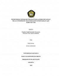 PENDETEKSIAN TINDAK KECURANGAN PADA LAPORAN KEUANGAN MELALUI PERSPEKTIF FRAUD HEXAGON DI PERUSAHAAN LQ45 TAHUN 2017-2021