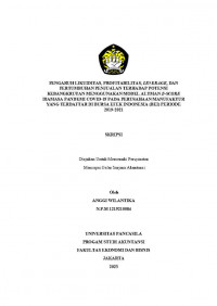 PENGARUH LIKUIDITAS, PROFITABILITAS, LEVERAGE DAN PERTUMBUHAN PRNJUALAN TERHADAP POTENSI KEBANGKRUTAN MENGGUNAKAN MODEL ALTMAN Z-SCORE DI MASA PANDEMI COVID-19 PADA PERUSAHAAN MANUFAKTUR YANG TERDAFTAR DI BURSA EFEK INDONESIA (BEI) PERIODE 2019 - 2021