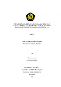 PENGARUH PROFITABILITAS RASIO PASAR DAN KEBIJAKAN HUTANG TERHADAP HARGA SAHAM PERUSAHAAN LQ45 YANG TERDAFTAR DI BURSA EFEK INDONESIA PERIODE 2019-2021