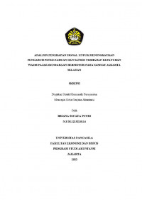 ANALISIS PENERAPAN SIGNAL UNTUK MENINGKATKAN PENGERUH PENGETAHUAN DAN SANKSI TERHADAP KEPATUHAN WAJIB PAJAK KENDARAAN BERMOTOR PADA SAMSAT JAKARTA SELATAN