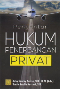 Pengatrar Hukum Penerbangan Privat