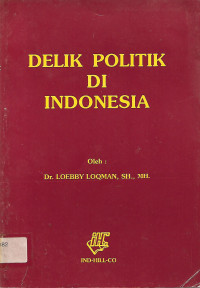 Delik Politik Di Indonesia