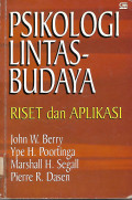 Psikologi Lintas-Budaya Riset dan Aplikasi