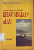 Dasar-dasar Manajemen Kepariwisataan Alam