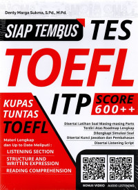 Siap Tembus Tes TOEFL ITP Score 600