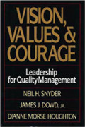 Vision, Values & Courage: Leadership for Quality Management