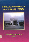 Bunga Rampai Makalah Hukum Acara Perdata