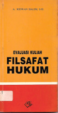 EVALUASI KULIAH FILSAFAT HUKUM