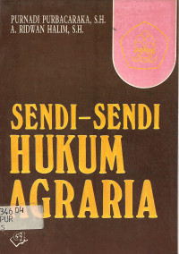 SENDI-SENDI HUKUM AGRARIA