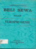 BELI SEWA DALAM YURISPRUDENSI