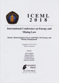 INTERNATIONAL CONFERENCE ON ENERGY AND MINING LAW.
