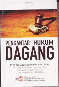 PENGANTAR HUKUM DAGANG.