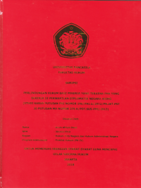 PERLINDUNGAN HUKUM BAGI PEKERJA YANG TERKENA PHK YANG BEKERJA DI PERWAILAN DEPLOMATIK NEGARA ASING (STUDI KASUS PUTUSAN PHI NOMOR 196/PHI.G/2012/PN.JKT.PST. JO PUTUSAN MA NOMOR 376 K/PDT.SUS-PHI/2013).