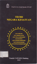 TEORI NEGARA KESATUAN.