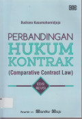 PERBANDINGAN HUKUM KONTRAK (COMPARATIVE CONTRACT LAW) EDISI REVISI.