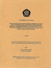 PELAKSANAAN PARATE EKSEKUSI TERHADAP OBJEK HAK TANGGUNGAN DALAM PENYELESAIAN KREDIT BERMASALAH KREDIT PEMILIKAN RUMAH (KPR) AKIBAT DEBITUR WANPRESTASI PADA BANK JAWA BARAT DAN BANTEN (BJB) CABANG DEPOK.