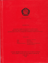 ANALISIS YURIDIS PENERAPAN UNSUR PASAL DALAM GABUNGAN BEBERAPA TINDAK PIDANA (STUDI KASUS PUTUSAN PERKARA NOMOR 863/PID.B/2015/PN.DPS).