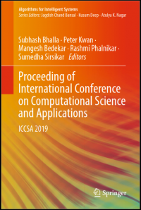 Proceeding of International Conference on Computational Science and Applications ICCSA 2019