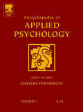 Encyclopedia of Applied Psychology