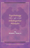 Psychology of Inteligence Analysis