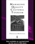 Managing Quality Cultural Tourism