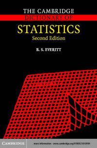 The Cambridge Dictionary of Statistics