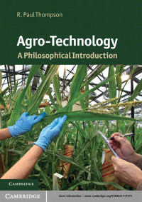 Agro-Technology A Philosophical Introduction