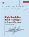 High-Resolution NMR Techniques in Organic Chemistry