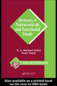 Dictionary of Nutraceuticals and Functional Foods