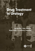 Drug treatment in urology