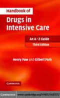 Handbook of Drugs in Intensive Care: An A-Z Guide