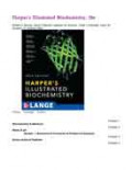 Harper's illustrated biochemistry