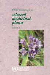 WHO Monographs on Selected Medicinal Plants