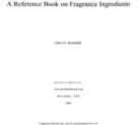 A Reference Book on Fragrance Ingredients